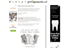 Tablet Screenshot of gratispuzzelen.nl